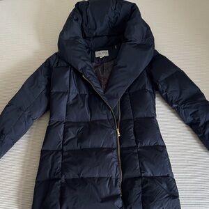 Cole Haan Navy Puffer Jacket